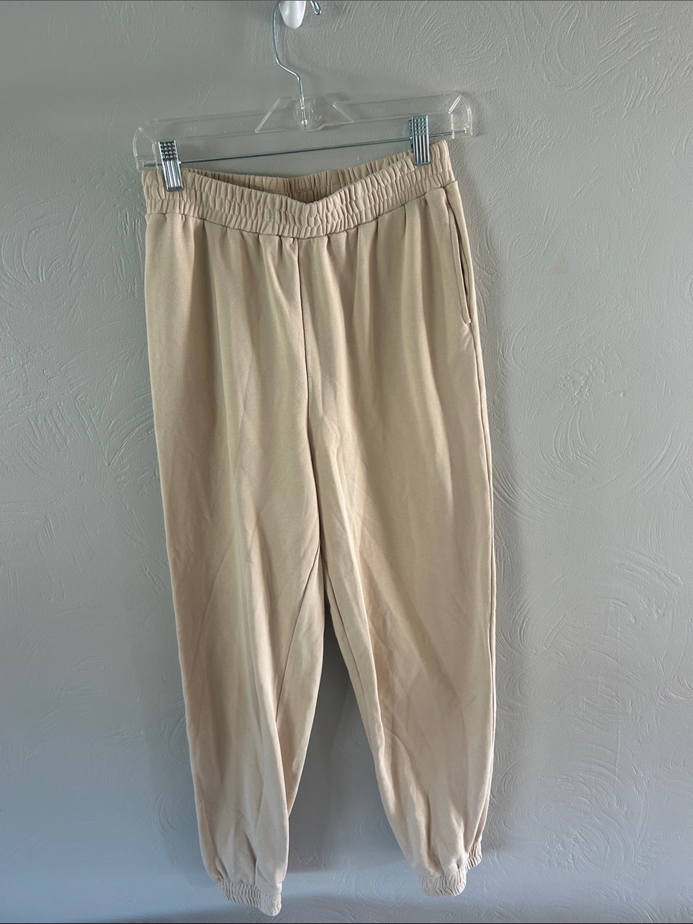 Superdown revolve sweatpants jogger tan beige
